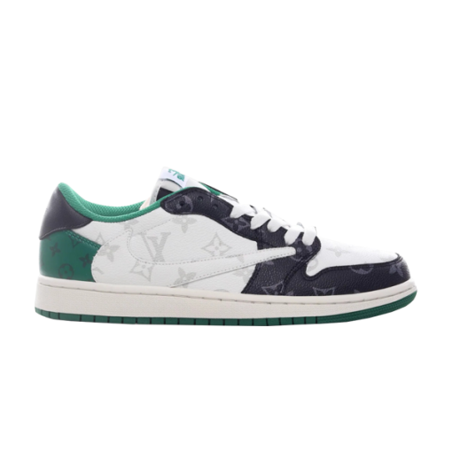 Custom Travis Scott x Jordan 1 Low 'L V' OZ