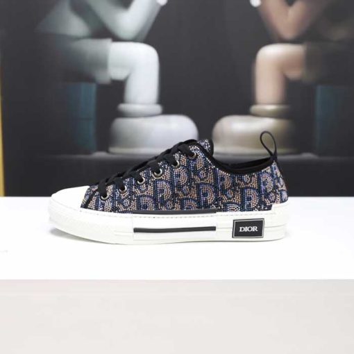 B23 Low Top Sneaker All Over Crystals