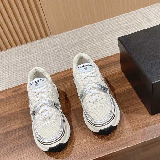 Wmns Mesh & Leather Sneakers LT