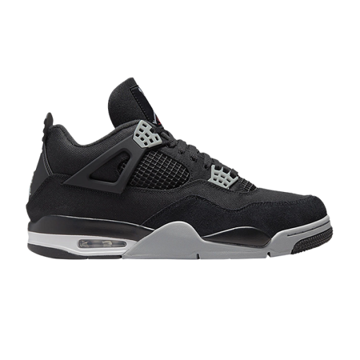Jordan 4 Retro 'Black Canvas'