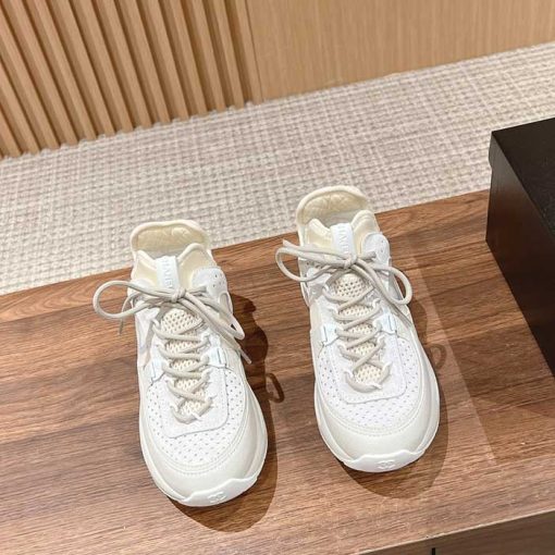 Wmns Mesh & Multiple Leathers Sneakers SH