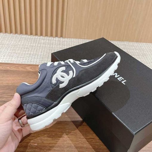 Wmns Blended Fabrics & Suede Calfskin Sneakers OJ