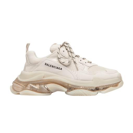 Triple S Sneaker 'Clear Sole - Cream White'