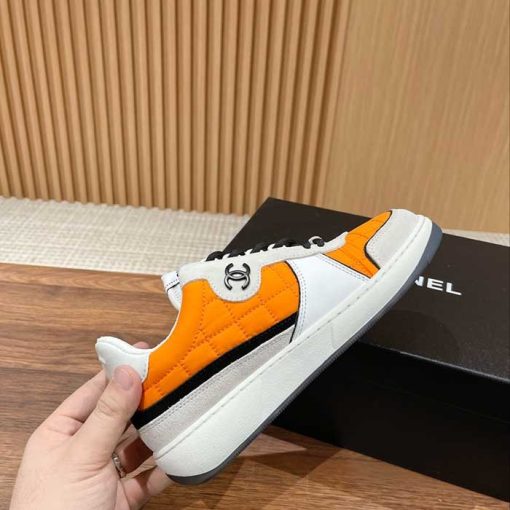 Wmns Nylon & Suede Low Top Sneakers QQ