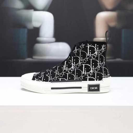 B23 High Top Sneaker Metal Logo