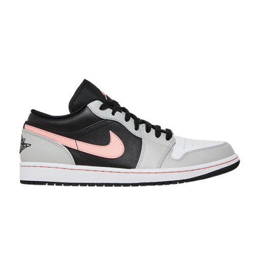 Jordan 1 Low 'Grey Fog Bleached Coral'
