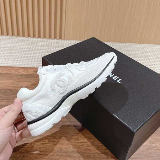 Wmns Blended Fabrics & Suede Calfskin Sneakers OV