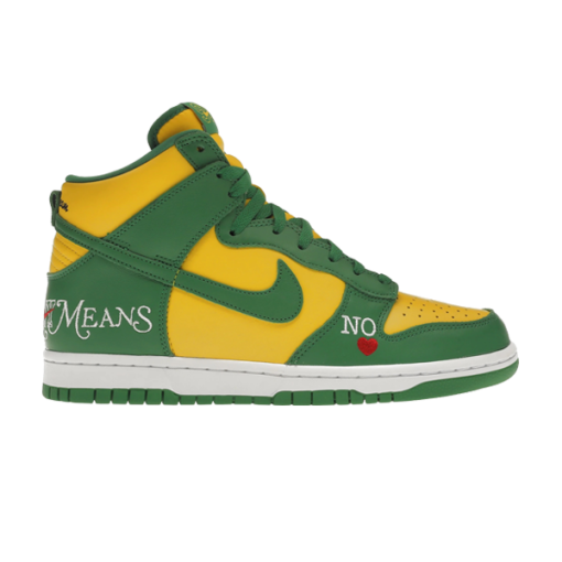 Supreme x Dunk High SB 'By Any Means - Brazil'