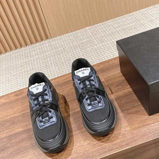 Wmns Mesh & Leather Sneakers UD