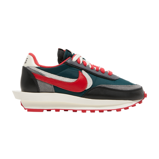 Sacai x Undercover x LDWaffle 'Midnight Spruce University Red'
