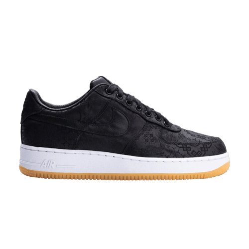 Fragment Design x CLOT x Air Force 1 'Black Silk'