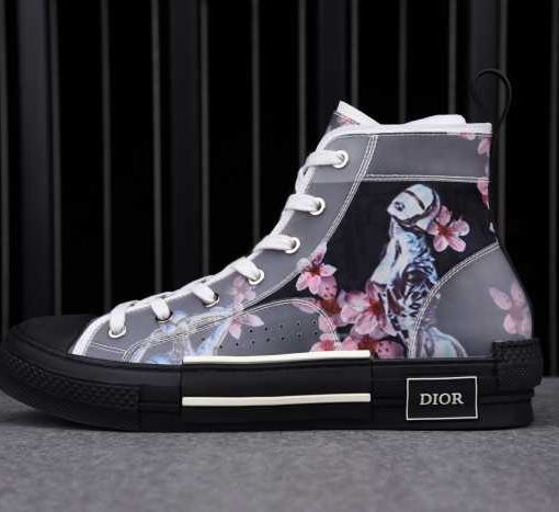 DR B23 OBLIQUE HIGH TOP SNEAKER