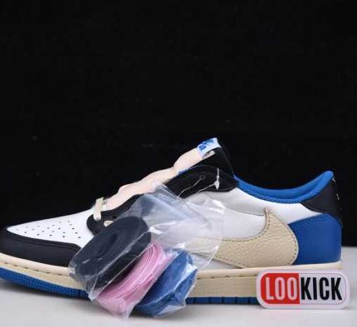 Fragment Design x Travis Scott x Air Jordan 1 Retro Low DM7866-140