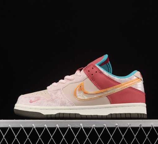 Nike Dunk Mid Social Status Free Lunch Strawberry Milk DJ1173-600