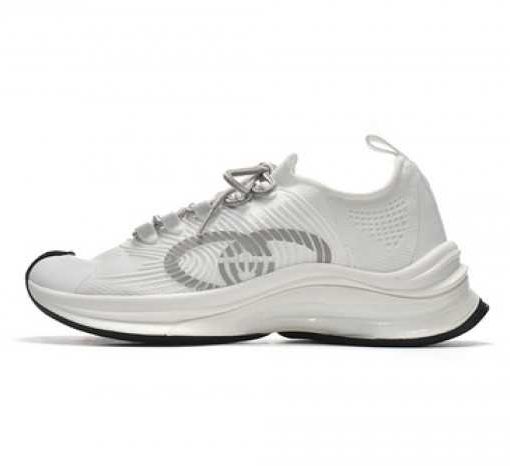Gucc Run Sneakers White