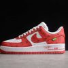 Louis Vuitton Nike Air Force 1 Low By Virgil Abloh White Red LD 0232