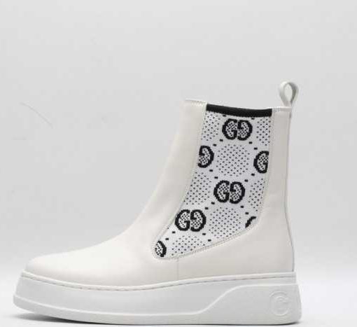GUCC Women's boot with GG jersey 718718 AAA8L 9059
