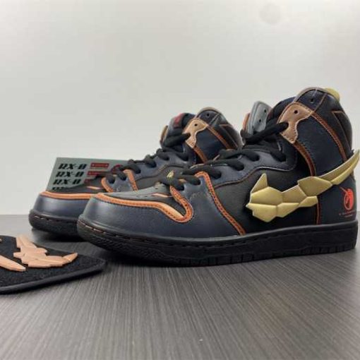 Gundam x Nike SB Dunk High “Banshee” DH7717-400