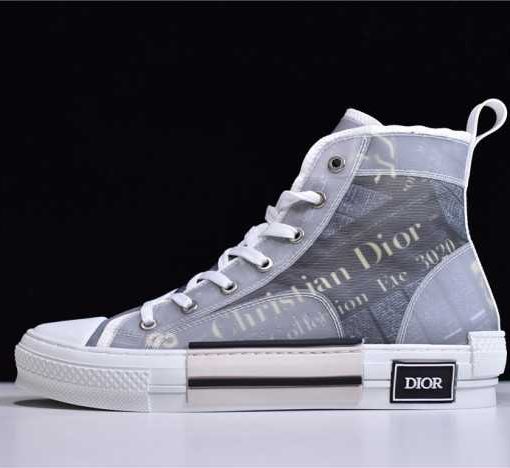 DR B23 Oblique High Top Sneakers