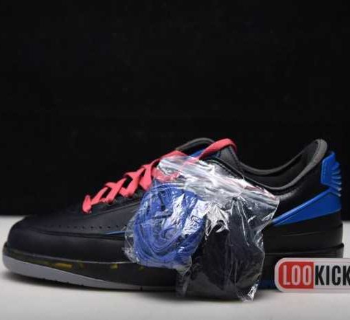 Jordan 2 Retro Low SP Off-White Black Blue DJ4375-004