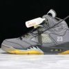 Off-White x Air Jordan 5 Black CT8480-001