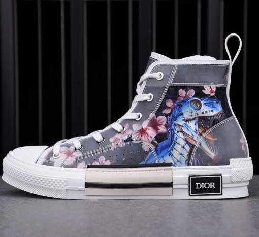 DR B23 OBLIQUE HIGH TOP SNEAKER