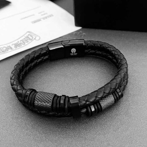 Chrome He@rts Bracelet