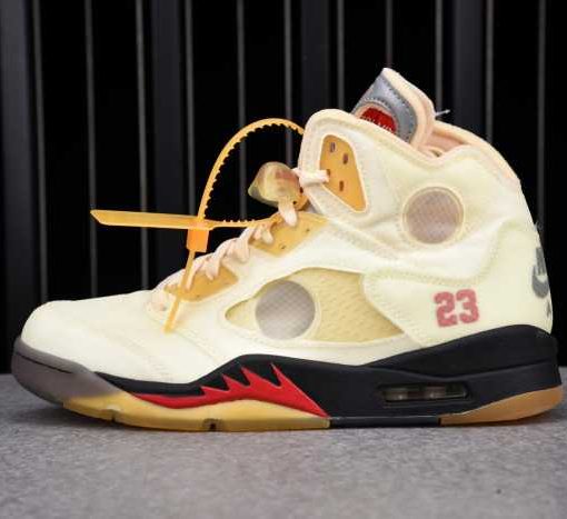 Jordan 5 Retro OFF-WHITE Sail DH8565-100