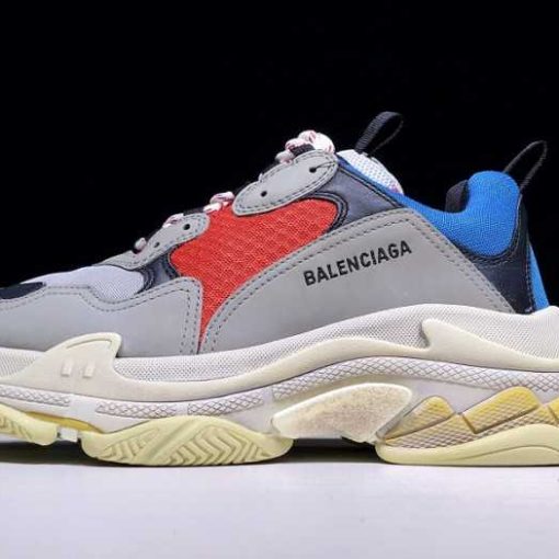 BLCG Triple S Grey Red Blue (2018 Reissue) 533883 W0902 4365